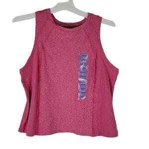 Members Mark Soft Ribbed Tank, Pink, Sz L, NWT